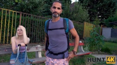 Blonde GF Gets Cash for Naughty Adventure with Experienced Guy