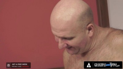 Old Perv Grandpa Ravages Teen's Fresh Pussy with Intense Pleasure (+18)