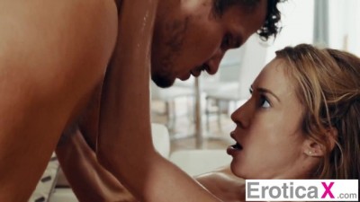 Blonde Bombshell Craves Warm Cum Inside Her