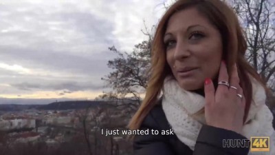 Redhead's Naughty Adventure: Cheating on Her Grumpy Boyfriend for Quick Cash