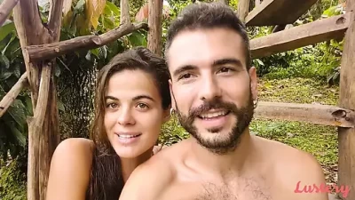 Horny Spanish Amateurs Get Wild In The Amazon Jungle