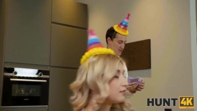 Cash for Assfuck: Blonde GF Takes It in the Ass as BF Watches
