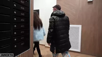 Emo Babe's Intense Staircase Fuckfest