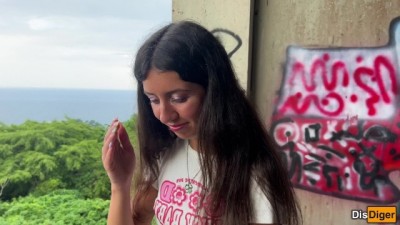 Wild Fucking Adventure: Naughty Stepsister in Haunted Sea View House