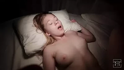 Stepbrother's Midnight Intrusion: Silent Seduction When Parents Are Near