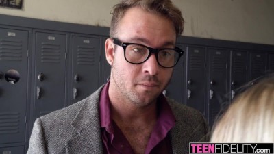 Schoolgirl Chanel's Naughty Detention Seduction