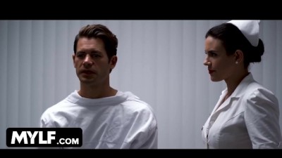 Busty Nurse with a Perfect Ass Delivers Passionate Blowjob in Steamy Parody