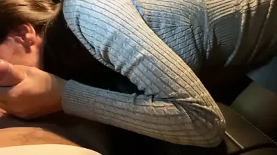 Steamy Car Blowjob on a First Date Adventure