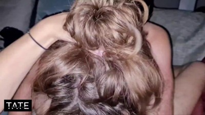 Amateur Sloppy Blowjob Leaves Her Dripping Wet and Ready for Facefuck