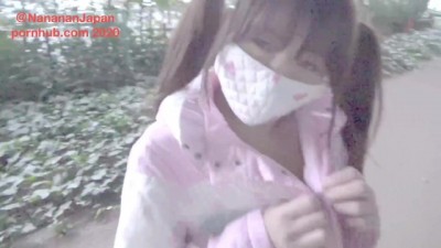 NANA Takes off her Coat and Masturbates in a Busy Outdoor Park