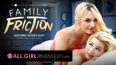 AllGirlMassage Helping my Cute Step-Sister Relax & Cum