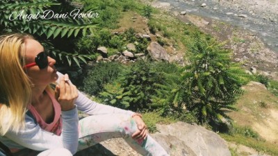 Chill with me Outdoor, do you want a Bit of my Smoking Cigratte !! HD- 1080