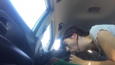 Public Blowjob in Car Amateur American British Australian Hooker