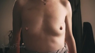 Small Tits Brunette MILF gives Handjob, Blowjob, and Rides Cock