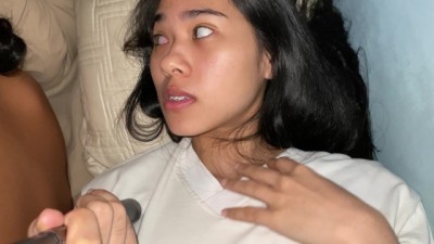This Whore almost Gets Caught Sending Nudes next to Boyfriend