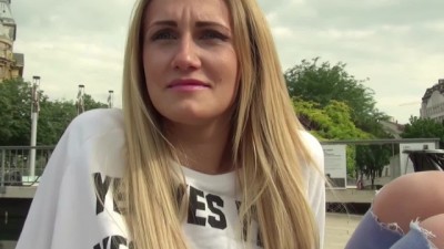 GERMAN SCOUT - SEDUCE VERY FLEXIBLE TEEN LINDA TO FUCK AND CUM INSIDE HER (+18)