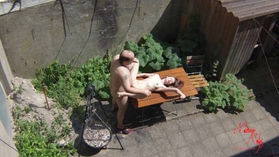 Voyeurs filming teen bitch fucking (+18)