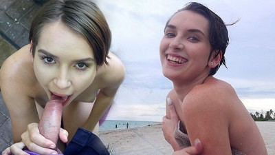 Natalie Porkman thanks Helpful Stranger with her Tight Teen Pussy (+18)