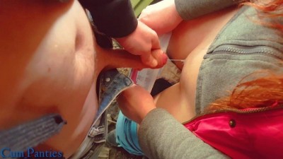 Fuck on an Abandoned Military Building | Cum in Panties and Pulled them up