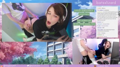TWITCH STREAMER FORGET TO TURN OFF CAM CAUGHT FUCKING SUBSCRIBER FAKETWITCH