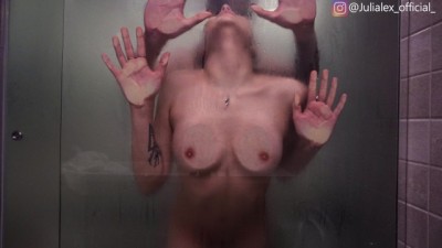 Hot Amateur sex JULIALEXXX in the shower. Trailer.