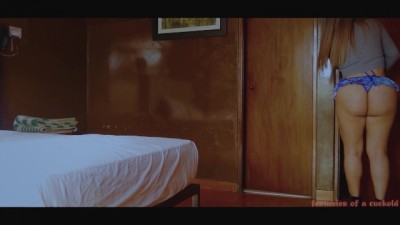Husband Enjoys Watching his Young Wife Fuck the Delivery Man, Cuckold Fantasies (+18)