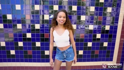 Real Teens - Beautiful Ebony Cecilia Lion Gets Fucked (+18)