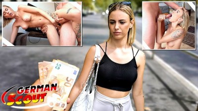 GERMAN SCOUT - SKINNY COLLEGE TEEN LYA MISSY I EYE ROLLING ORGASM AT PICKUP CASTING FUCK (+18)