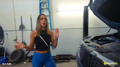 Roadside - Hot Stepmom Fucks Mechanic To Get Her Car Back