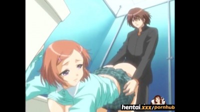 Young Lovers Fuck Bareback in Toilet - Hentai.xxx (+18)