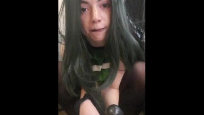 Froppy let's her Hair down for Monster Cock.