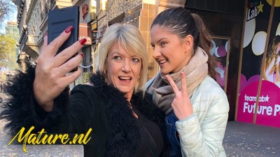 56 Year Old MILF Amy Goes On Tinder Date With Inexperienced Teen Francesca DiCaprio (+18)