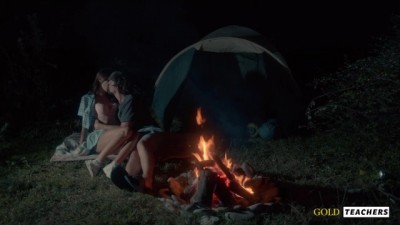 American schoolgirl has romantic sex