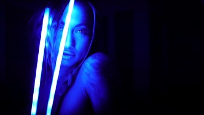 Sometihing more artistic sexy psycho in blue.