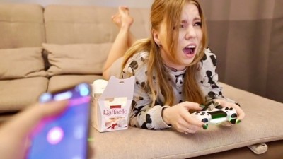 Cums From Lovense Then Gets Her Mouth Fucked!