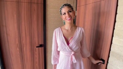 MILF fucks her first Airbnb guest