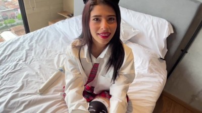 Schoolgirl Fucks Step Daddy