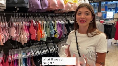 Blowjob in Fitting Room