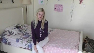 ANNA MAI | Teen rides BWC and gets a CREAMPIE | POV (+18)