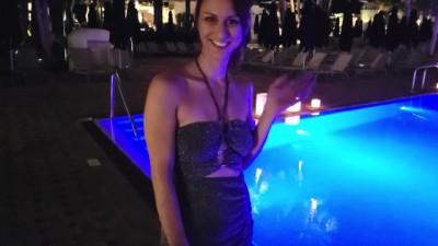 oly the slut fucks the first one who passes in front of everyone