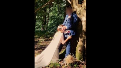 Bride sucks and gets fucked