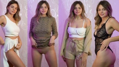 Sexy Try on Haul from Beautiful Teen (+18)