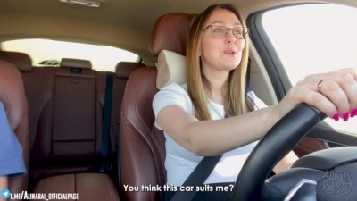 More, more, I want deeper! "Fucked stepmom in car after driving lessons"