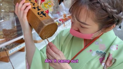 Kimono-Clad Cutie Gets Nailed Hard by Older Lover: Raw and Filthy Teenage Fun! (+18)