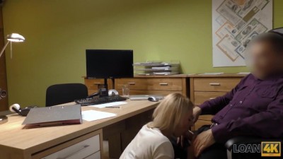 Insistent MILF Gets Dirty for Loan Approval