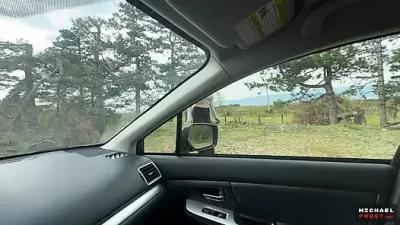Horny Hitchhiker Repaid Her Ride With Her Tight Backdoor