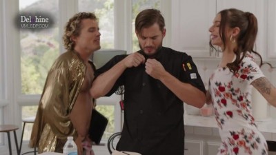 April's Juicy Ass Teases Her Hungry Cooks