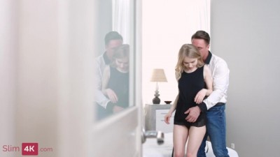 Blonde Teen's Naughty Adventure: Pleasing Her Man in HD (+18)