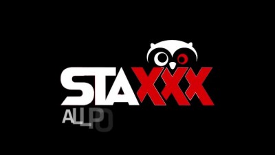 Blonde Teen in Red Dress Takes It Up the Ass (+18)