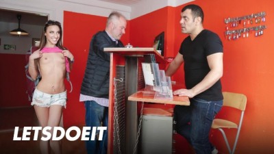 Sexy Traveler's Wild Fuck Fest at a Horny Hostel